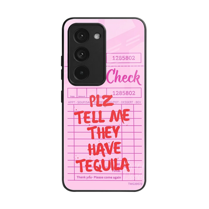 Tequila Hunt back phone cover | glass case for redmi 15 5g