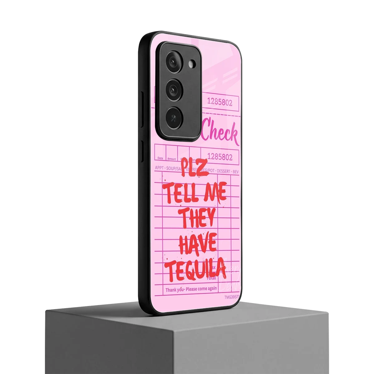 Tequila Hunt redmi 15 5g mobile cover | shockproof glass phone case