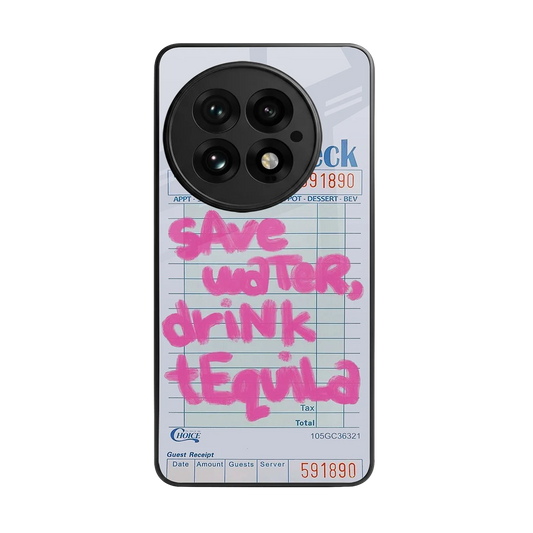 Tequila Tales back phone cover | glass case for oneplus 13