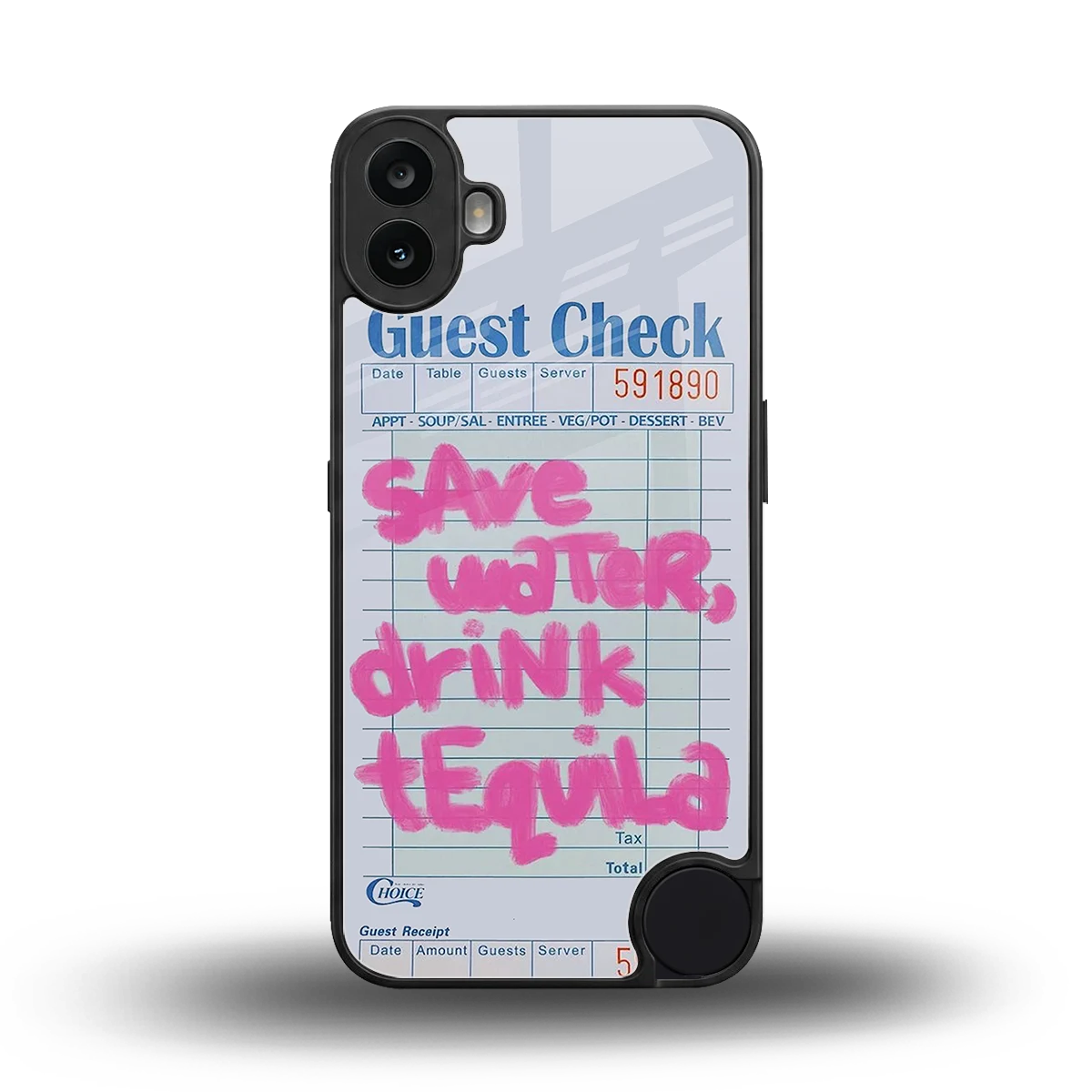 Tequila Tales back phone cover | glass case for cmf nothing phone 1