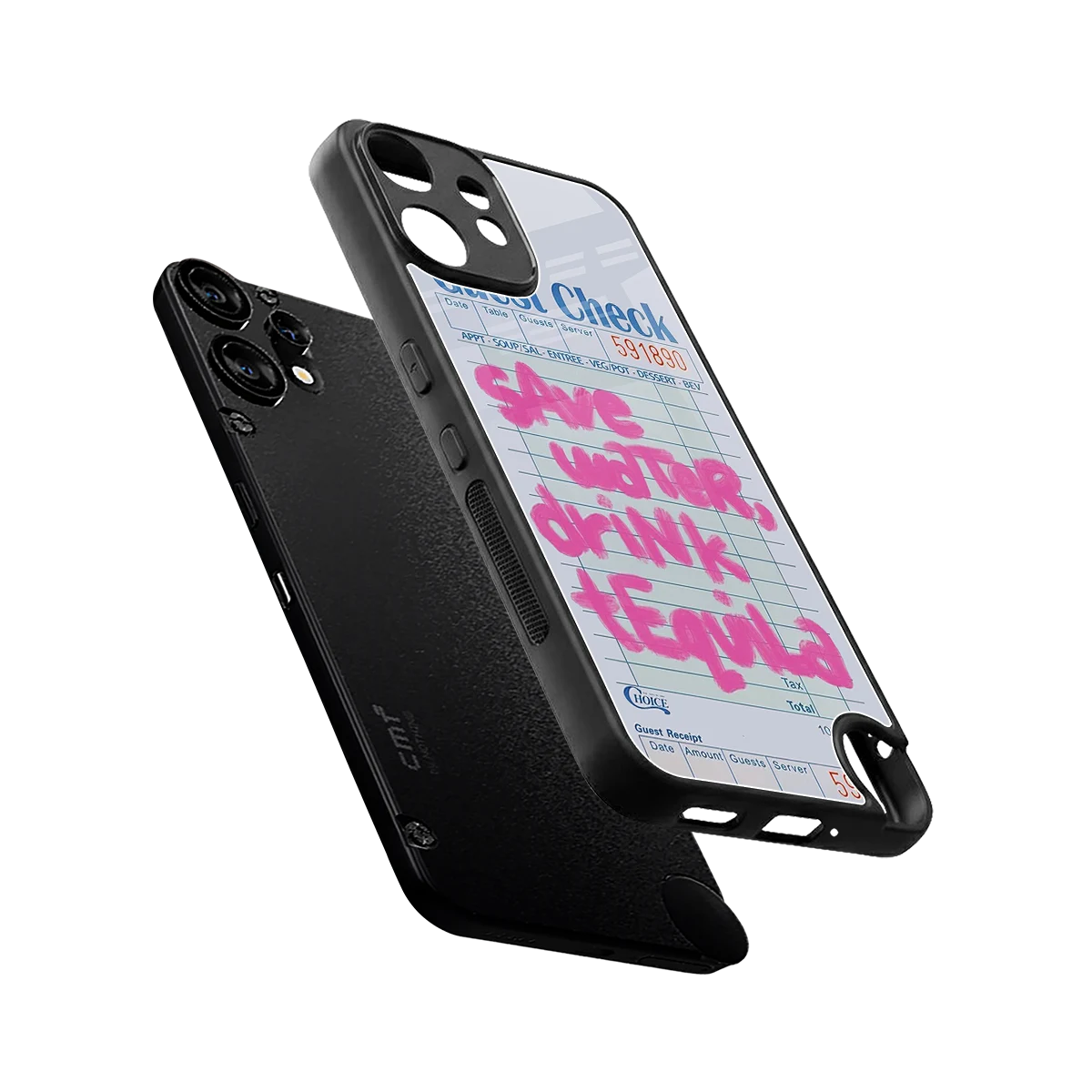 Tequila Tales sleek cmf nothing phone 2 pro cover with tempered glass back and TPU edges
