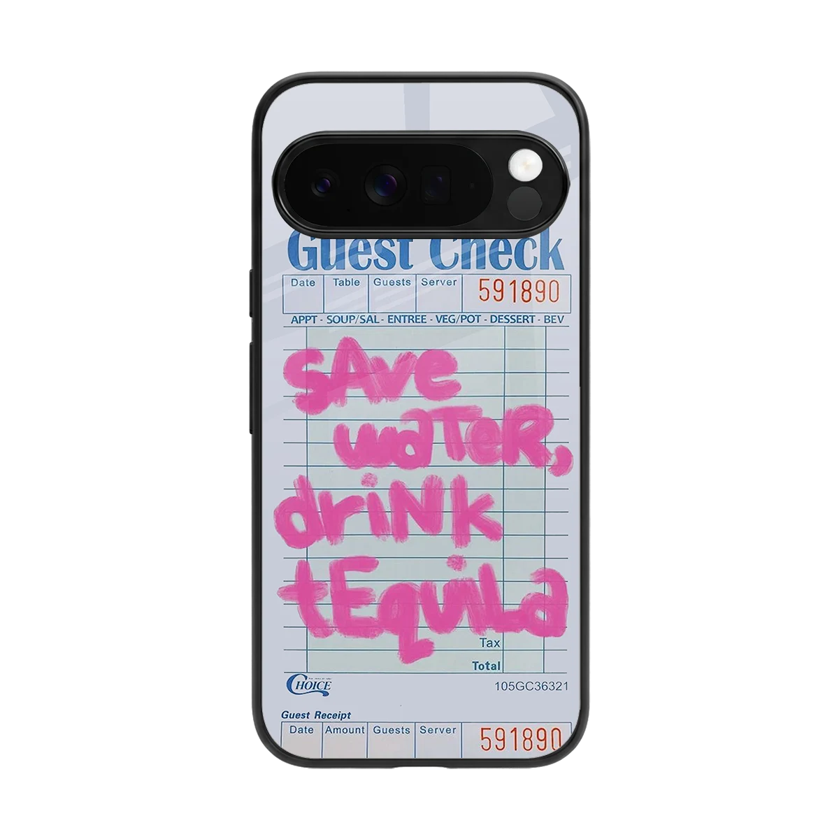 Tequila Tales back phone cover | glass case for google pixel 10 pro xl