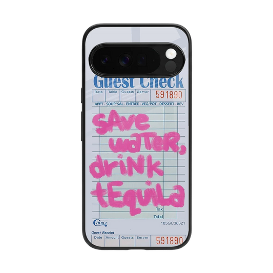 Tequila Tales back phone cover | glass case for google pixel 10 pro xl