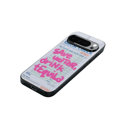 Tequila Tales stylish phone case for google pixel 10 pro xl | glossy glass and slim fit
