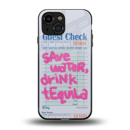 Tequila Tales back phone cover | glass case for iphone 13 mini