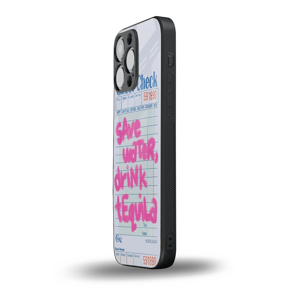 Tequila Tales iphone 15 pro max mobile cover | shockproof glass phone case
