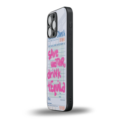 Tequila Tales iphone 16 pro max mobile cover | shockproof glass phone case