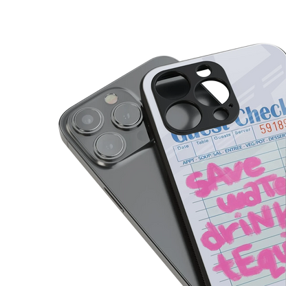 Tequila Tales stylish phone case for iphone xr | glossy glass and slim fit