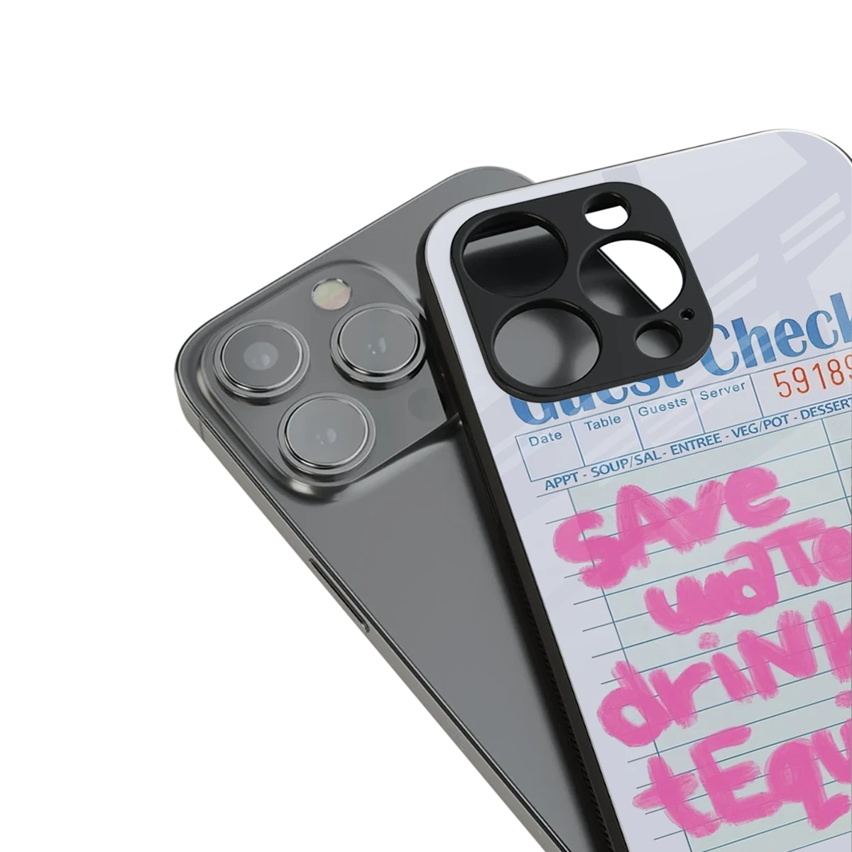 Tequila Tales stylish phone case for iphone 14 | glossy glass and slim fit