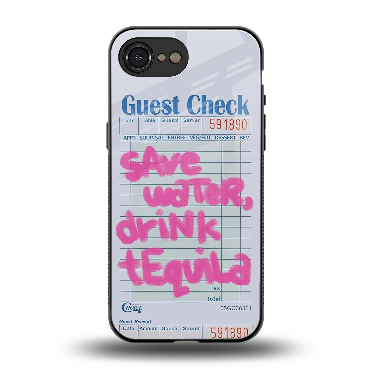 Tequila Tales back phone cover | glass case for iphone 17e