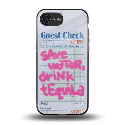 Tequila Tales back phone cover | glass case for iphone 17e