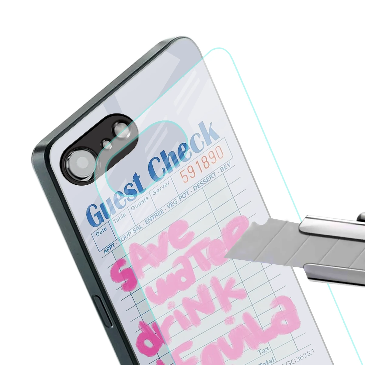 Tequila Tales stylish phone case for iphone 17e | glossy glass and slim fit
