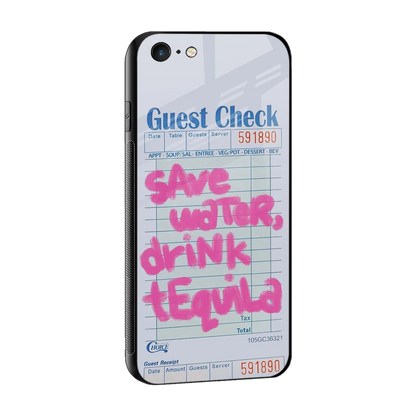 Tequila Tales sleek iphone 6 cover with tempered glass back and TPU edges