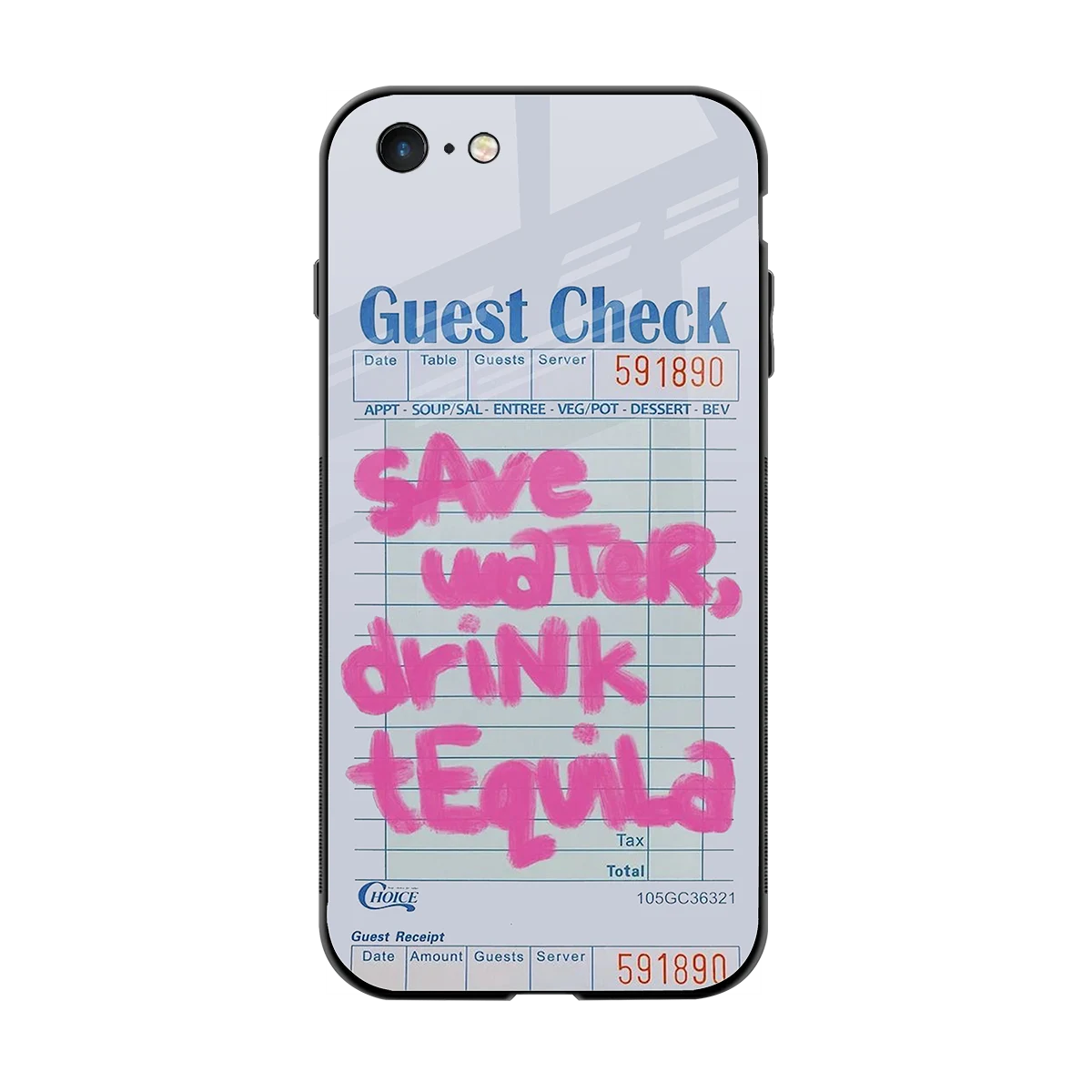 Tequila Tales back phone cover | glass case for iphone 6