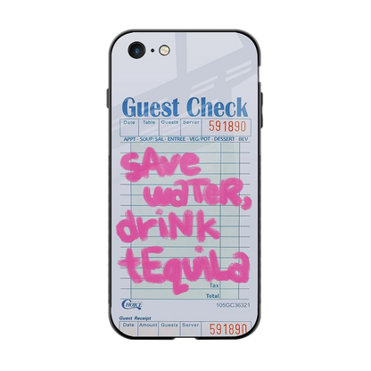 Tequila Tales back phone cover | glass case for iphone 6s plus