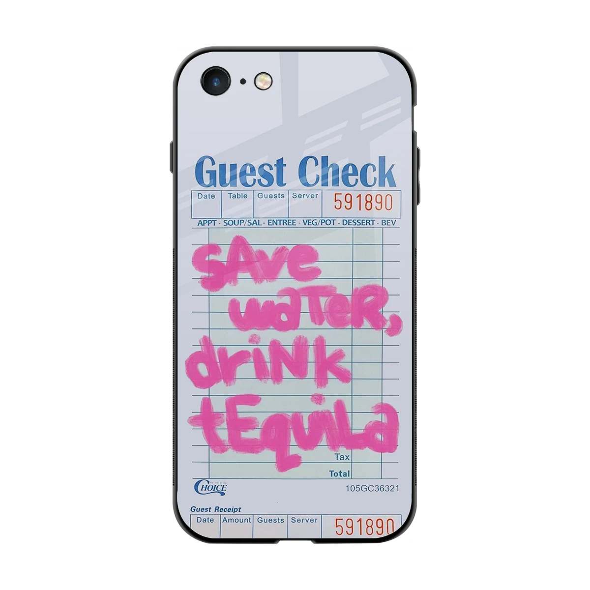 Tequila Tales back phone cover | glass case for iphone 7