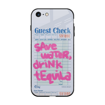 Tequila Tales back phone cover | glass case for iphone 7
