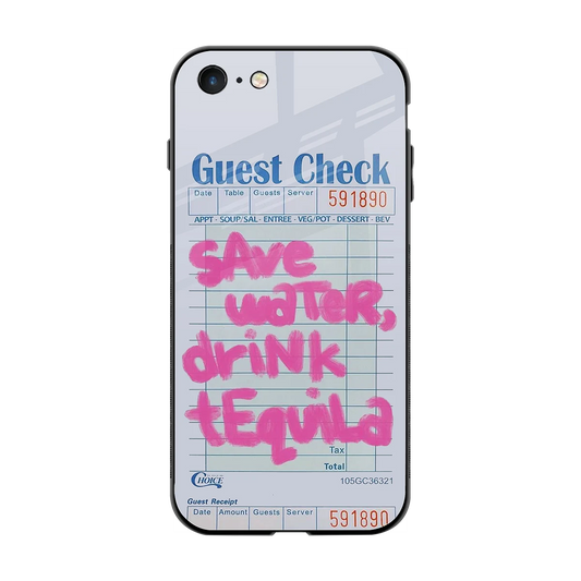 Tequila Tales back phone cover | glass case for iphone 8