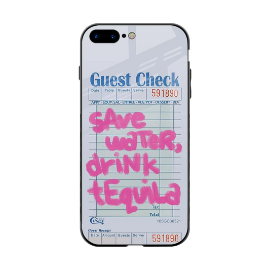 Tequila Tales back phone cover | glass case for iphone 7 plus