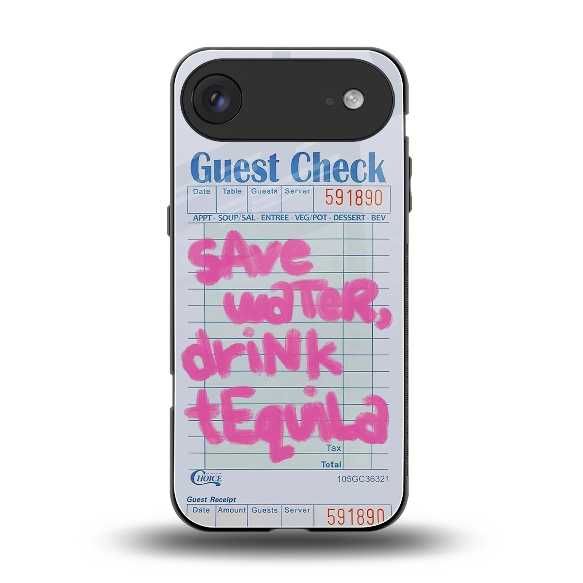 Tequila Tales back phone cover | glass case for iphone air