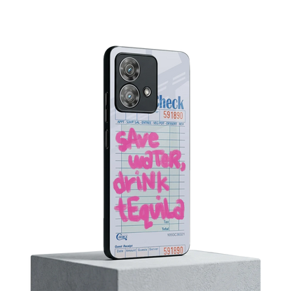 Tequila Tales motorola edge 40 neo 5g mobile cover | shockproof glass phone case