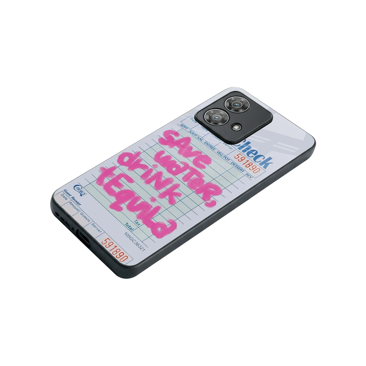 Tequila Tales stylish phone case for motorola edge 40 neo 5g | glossy glass and slim fit