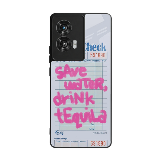 Tequila Tales back phone cover | glass case for motorola edge 50 fusion