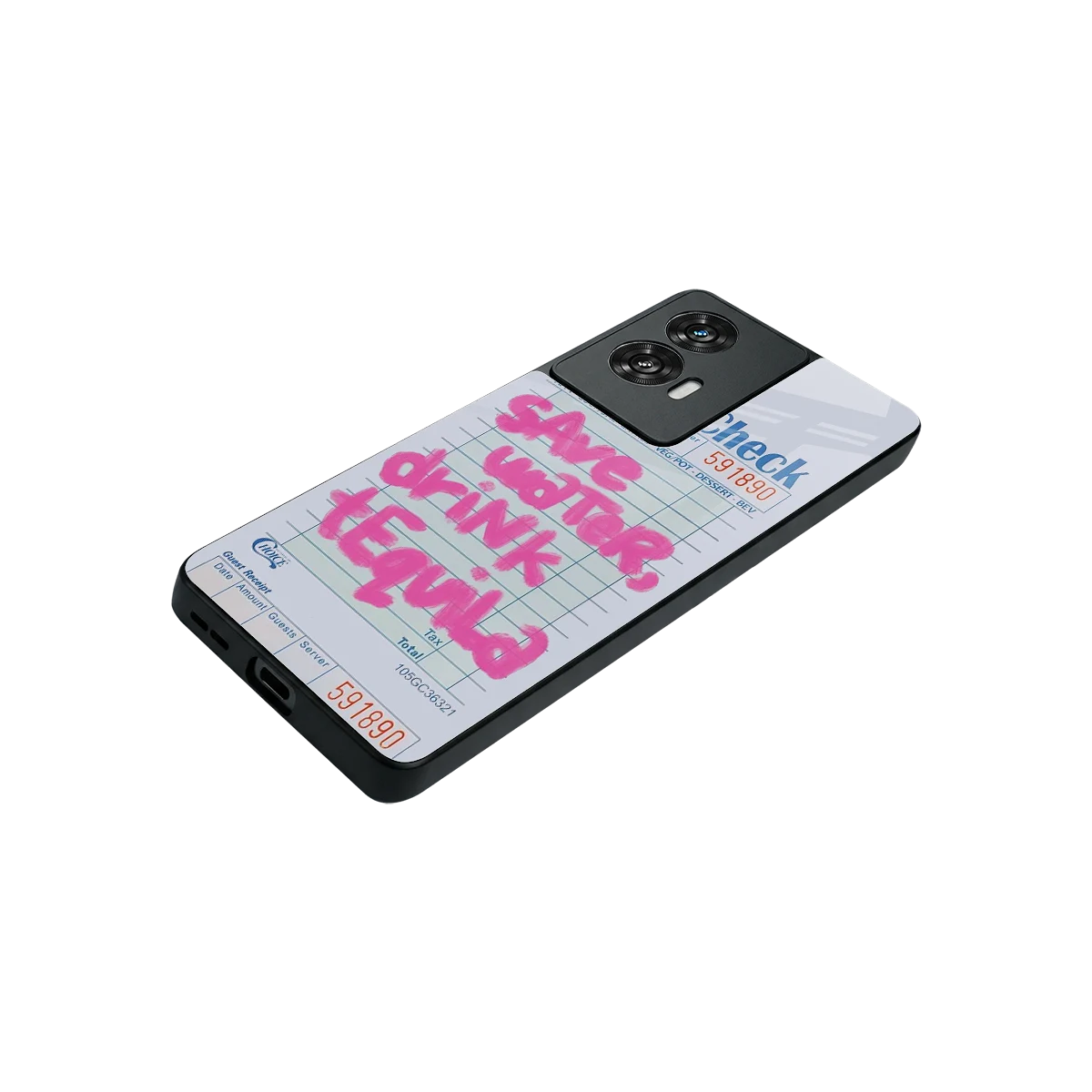 Tequila Tales stylish phone case for motorola edge 50 fusion | glossy glass and slim fit
