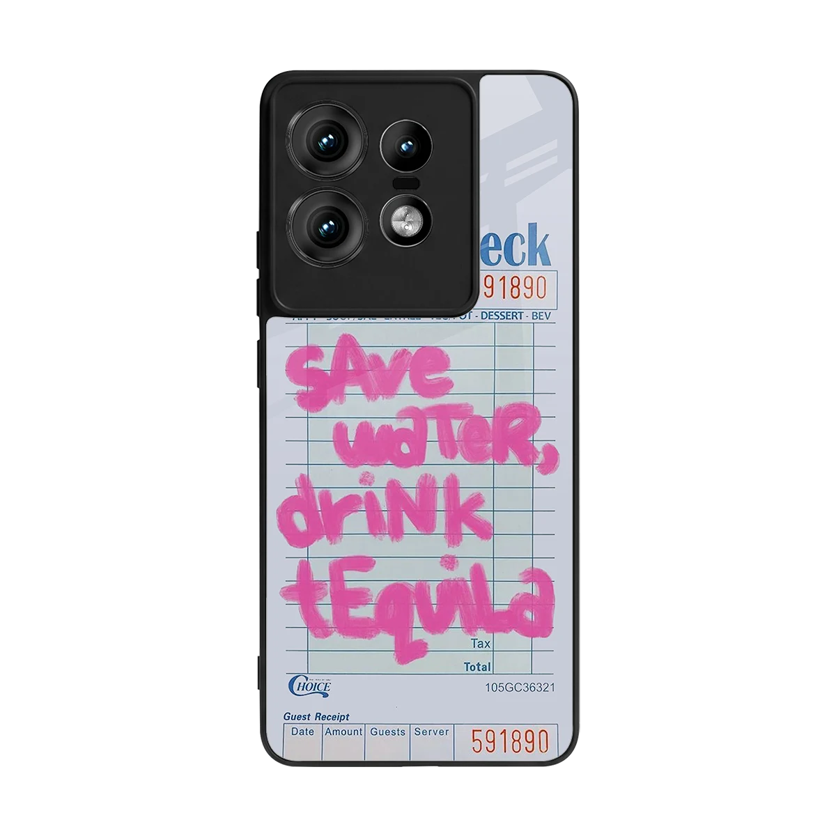 Tequila Tales back phone cover | glass case for motorola edge 50 pro
