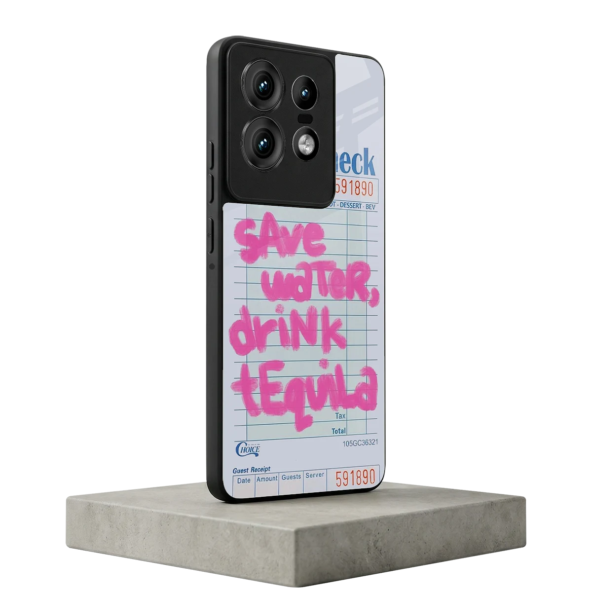 Tequila Tales motorola edge 50 pro mobile cover | shockproof glass phone case