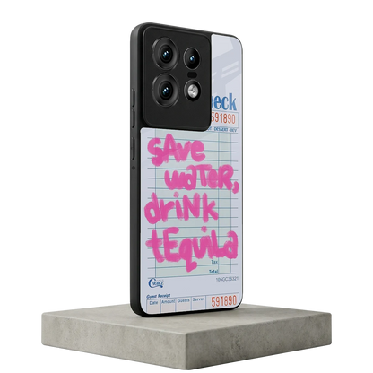Tequila Tales motorola edge 50 pro mobile cover | shockproof glass phone case