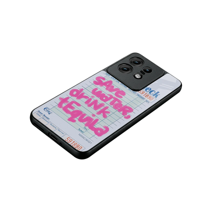 Tequila Tales stylish phone case for motorola edge 50 pro | glossy glass and slim fit