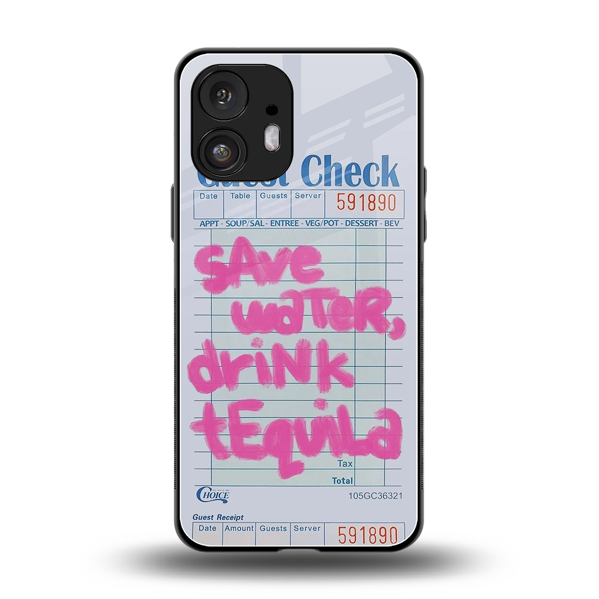 Tequila Tales back phone cover | glass case for nothing phone 2