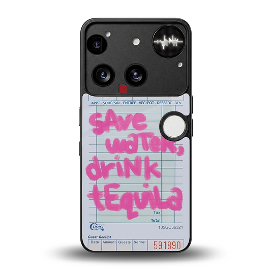 Tequila Tales back phone cover | glass case for nothing phone 3