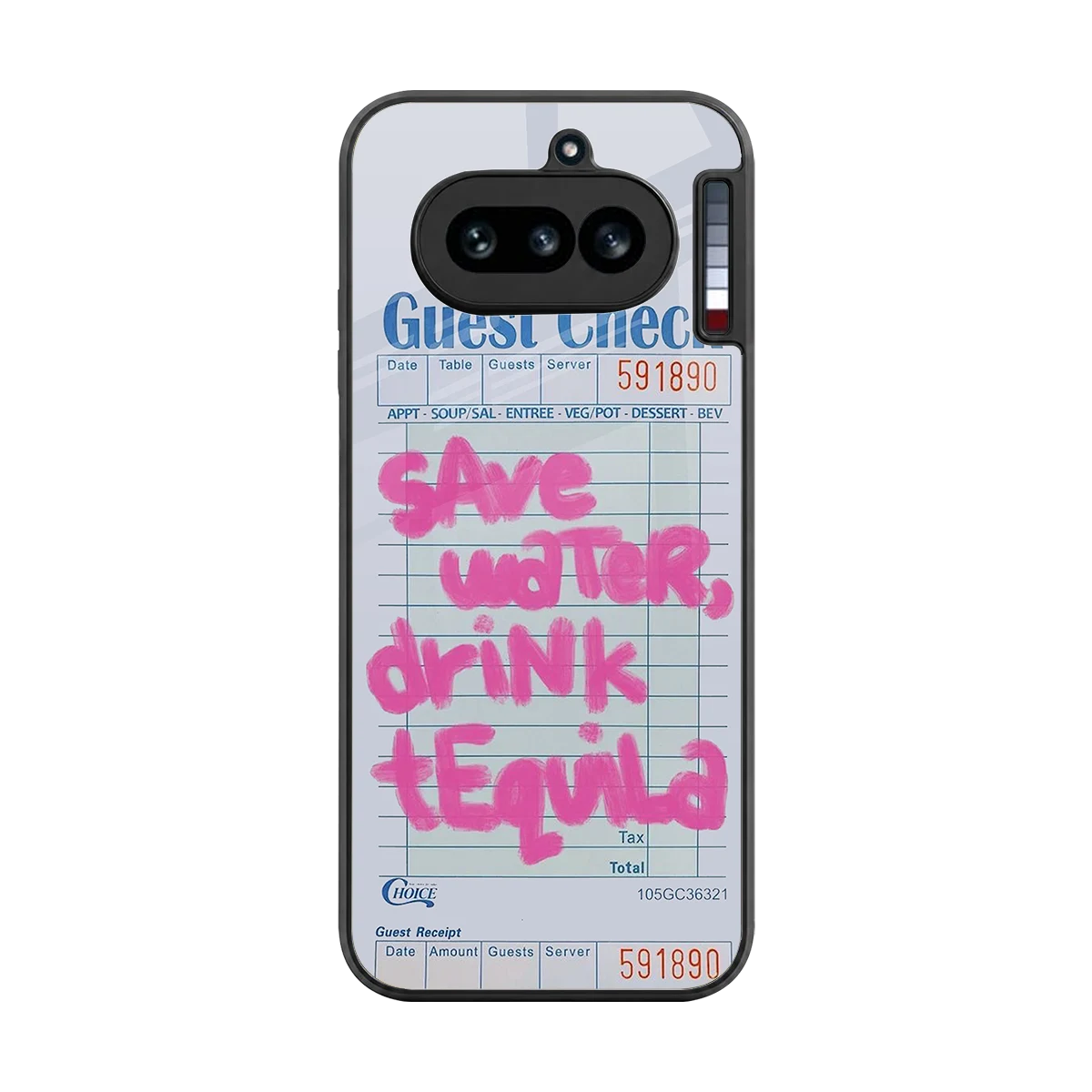 Tequila Tales back phone cover | glass case for nothing phone 4a