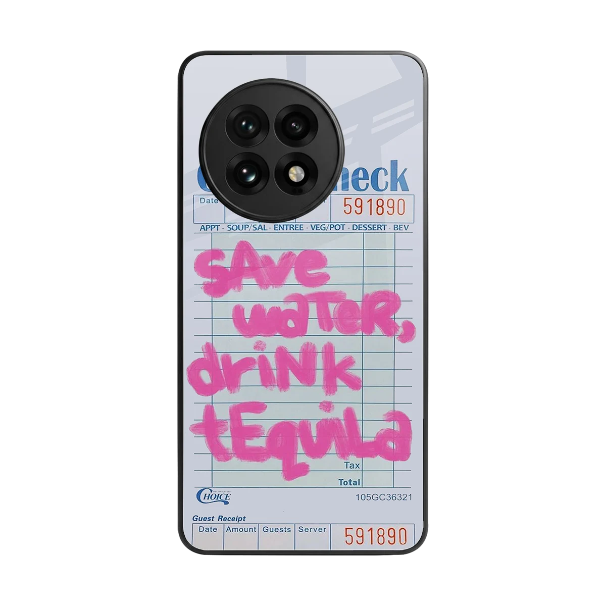 Tequila Tales back phone cover | glass case for oneplus 13r