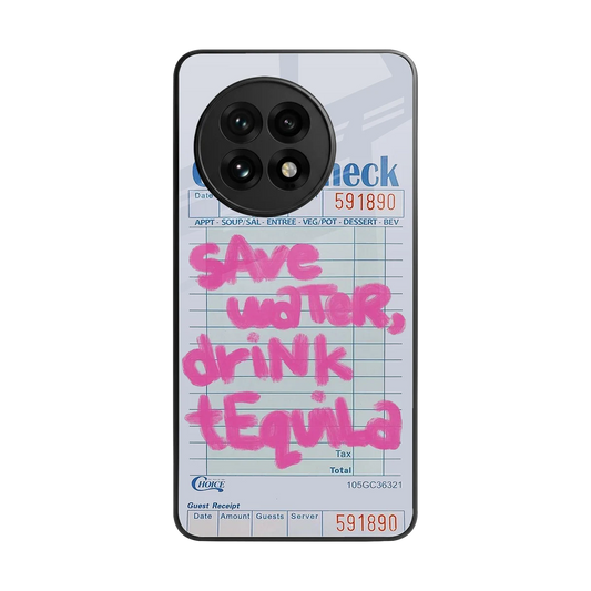 Tequila Tales back phone cover | glass case for oneplus 13r