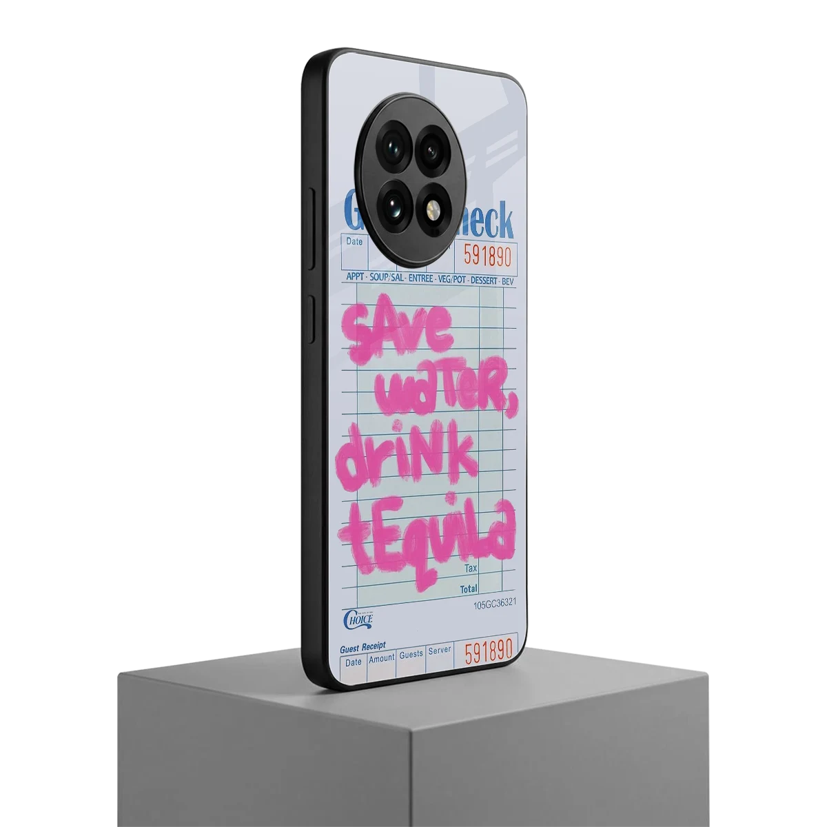 Tequila Tales oneplus 13r mobile cover | shockproof glass phone case