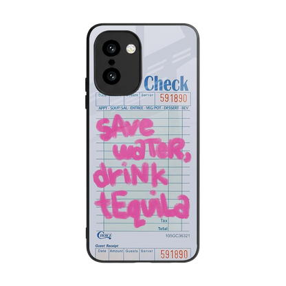 Tequila Tales back phone cover | glass case for oneplus 15r