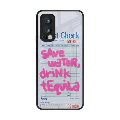 Tequila Tales back phone cover | glass case for oneplus nord 2