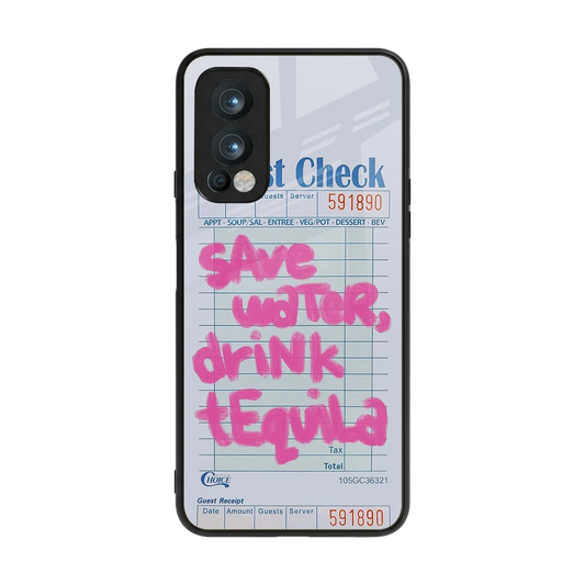 Tequila Tales back phone cover | glass case for oneplus nord 2