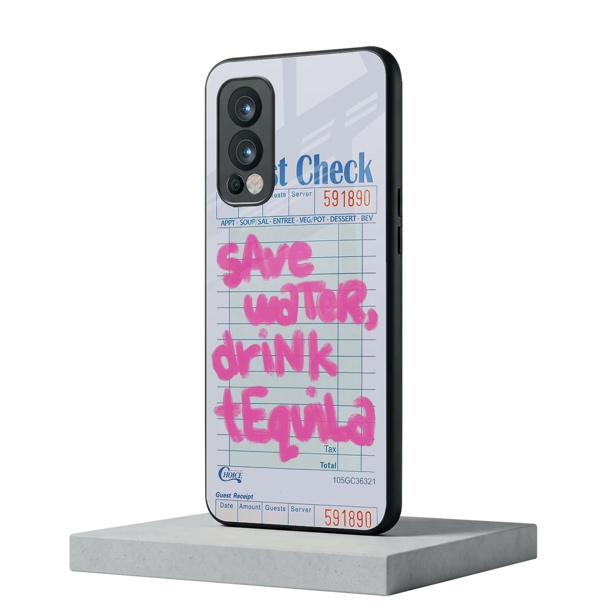 Tequila Tales oneplus nord 2 mobile cover | shockproof glass phone case