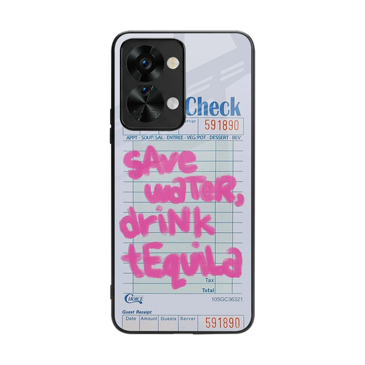 Tequila Tales back phone cover | glass case for oneplus nord 2t