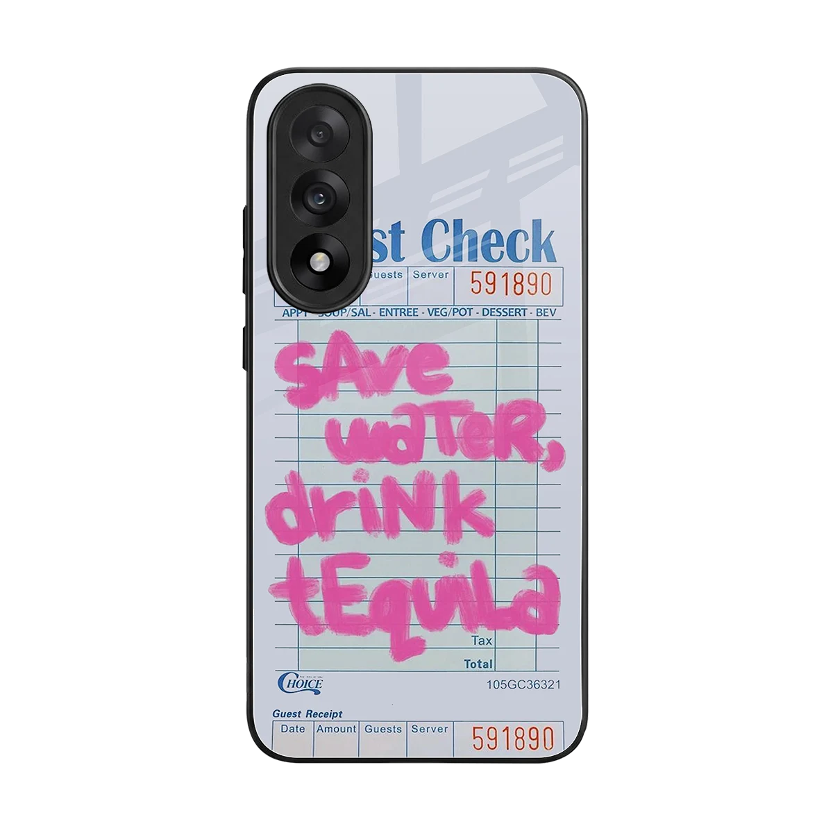 Tequila Tales back phone cover | glass case for oneplus nord 5