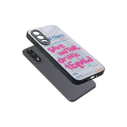 Tequila Tales sleek oneplus nord 5 cover with tempered glass back and TPU edges