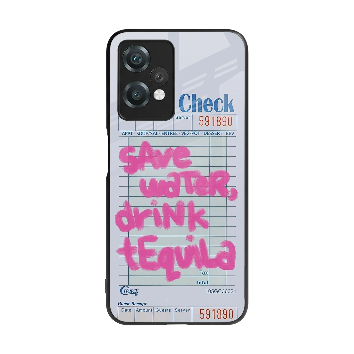 Tequila Tales back phone cover | glass case for oneplus nord ce 2 lite
