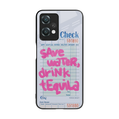 Tequila Tales back phone cover | glass case for oneplus nord ce 2 lite
