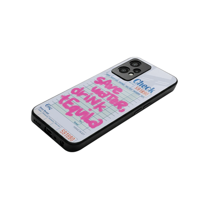 Tequila Tales stylish phone case for oneplus nord ce 2 lite | glossy glass and slim fit