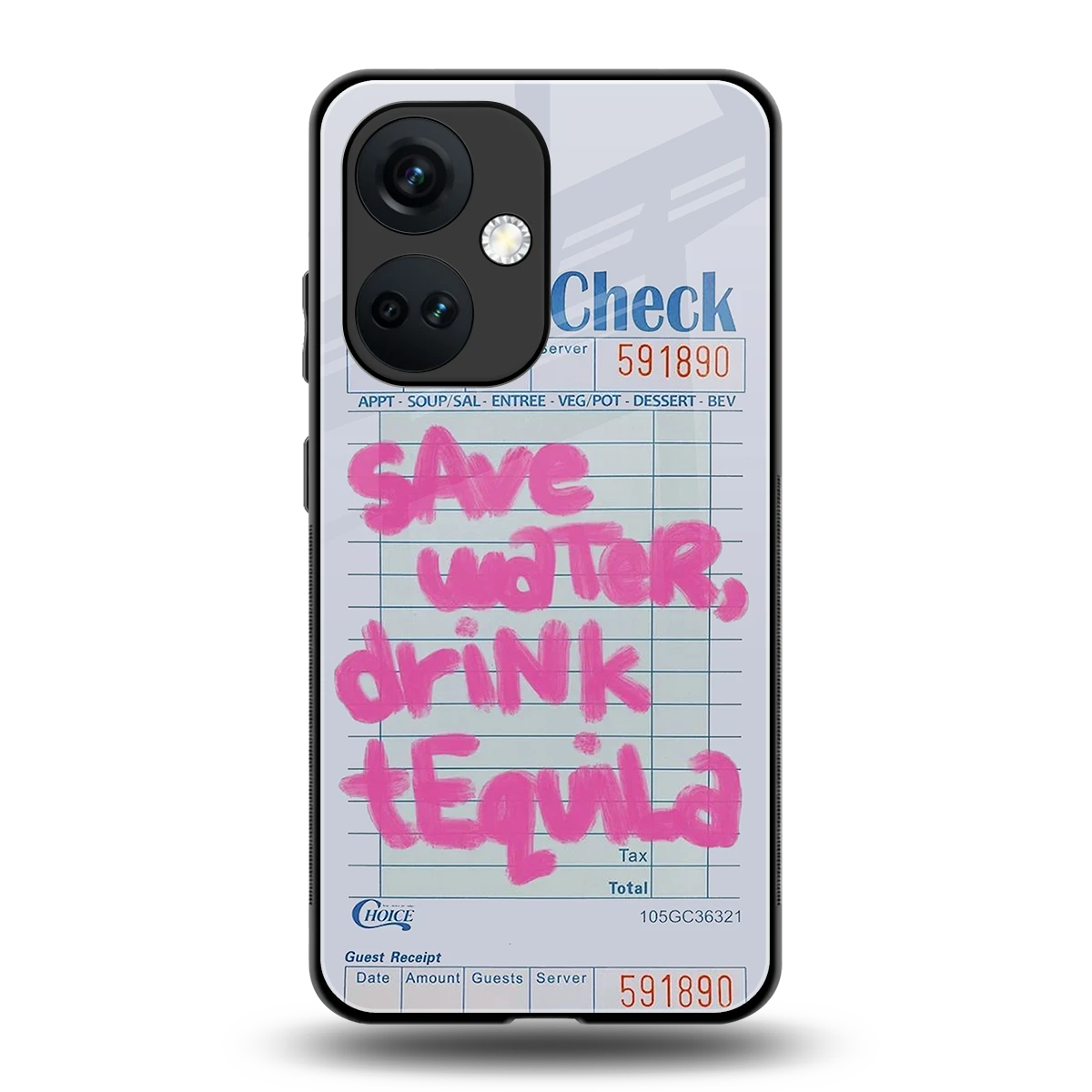 Tequila Tales back phone cover | glass case for oneplus nord ce 3