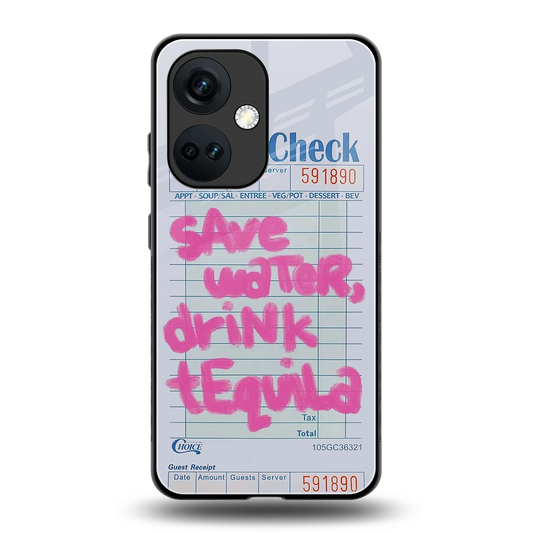 Tequila Tales back phone cover | glass case for oneplus nord ce 3